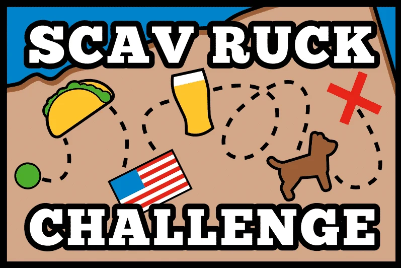 Scav Ruck August 2019 Rucking Challenge patch