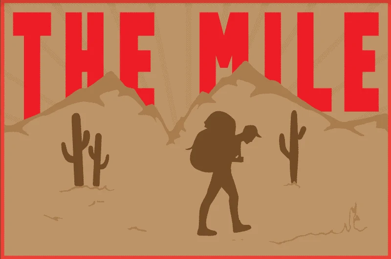 The Mile August 2020 Rucking Challenge patch