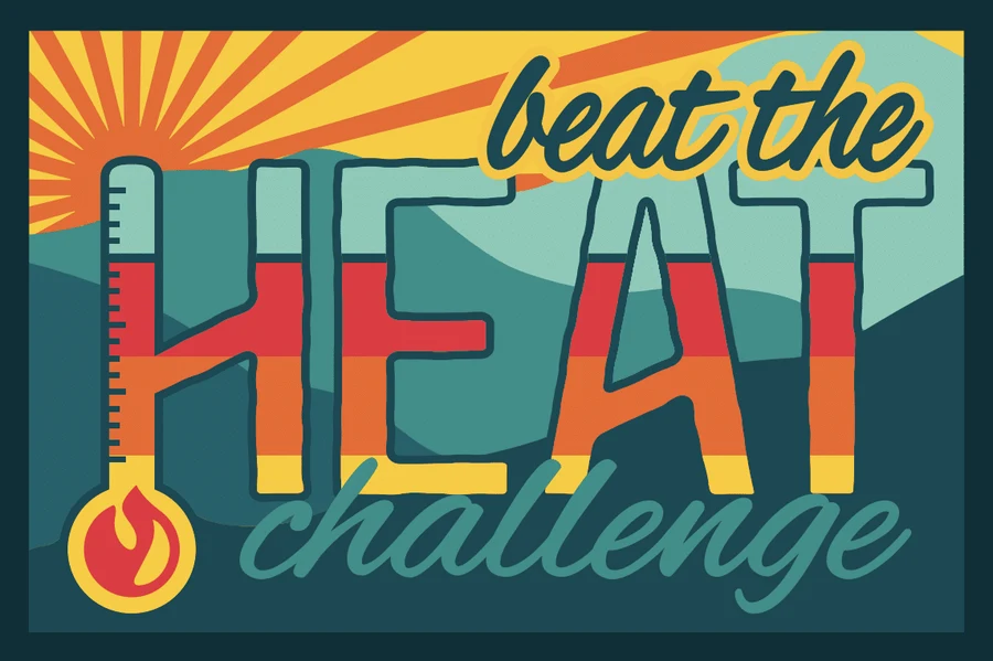 Beat The Heat August 2023 Rucking Challenge patch