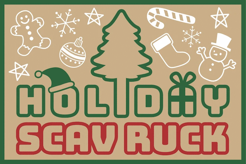 Holiday Scav Ruck December 2021 Rucking Challenge patch