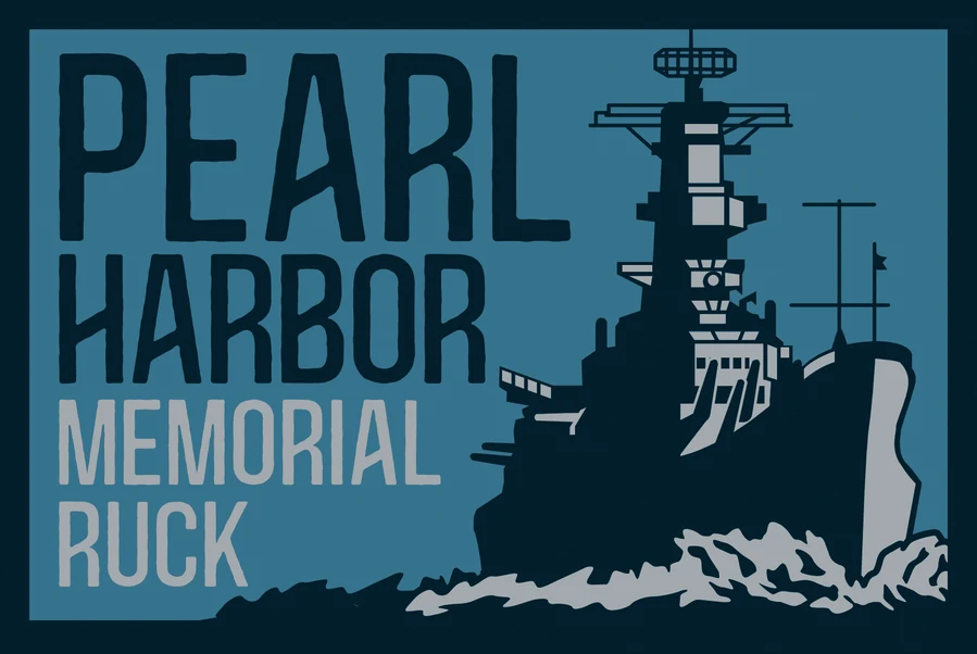 Pearl Harbor Ruck December 2022 Rucking Challenge patch