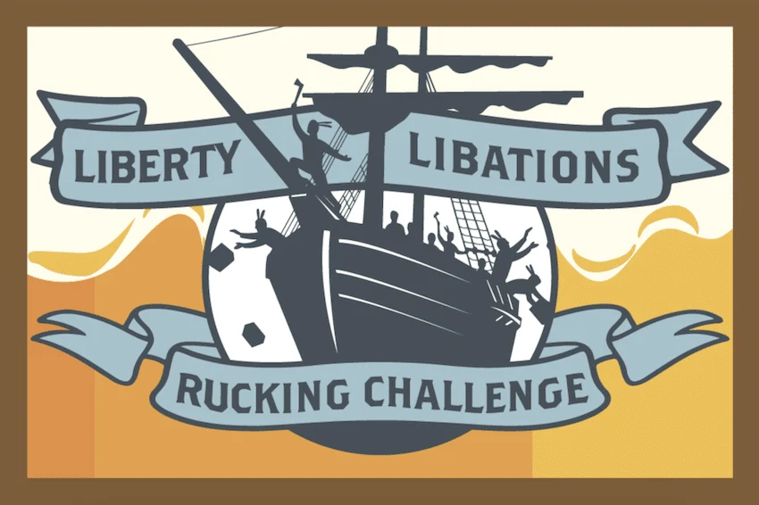 Liberty Libations December 2024 Rucking Challenge patch