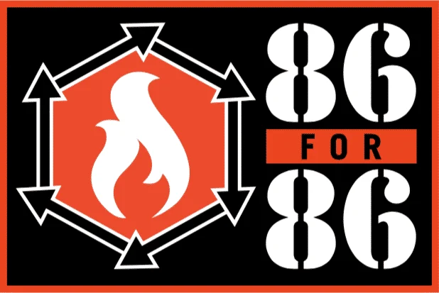 86 for 86 February 2019 Rucking Challenge patch
