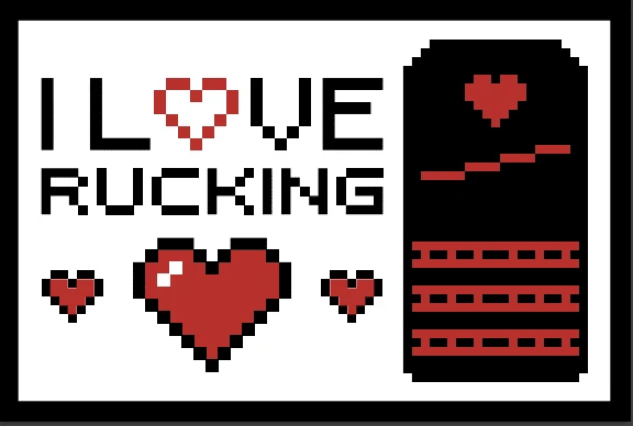 I Love Rucking February 2024 Rucking Challenge patch