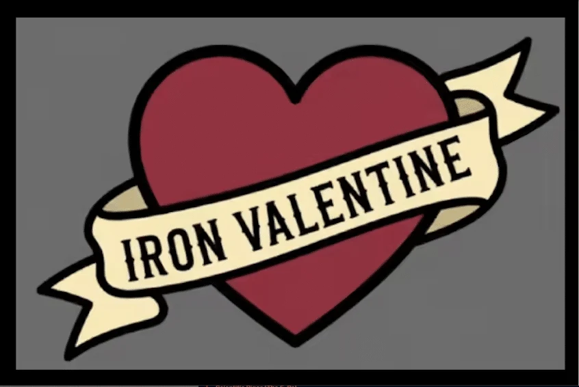 Iron Valentine February 2026 Rucking Challenge patch
