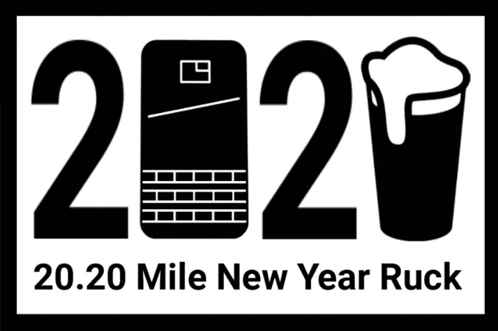 New Year Ruck January 2020 Rucking Challenge patch
