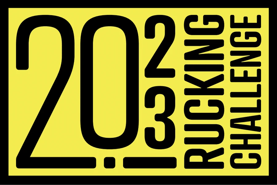 New Year Ruck January 2023 Rucking Challenge patch