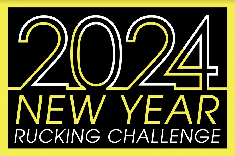 New Year Ruck January 2024 Rucking Challenge patch