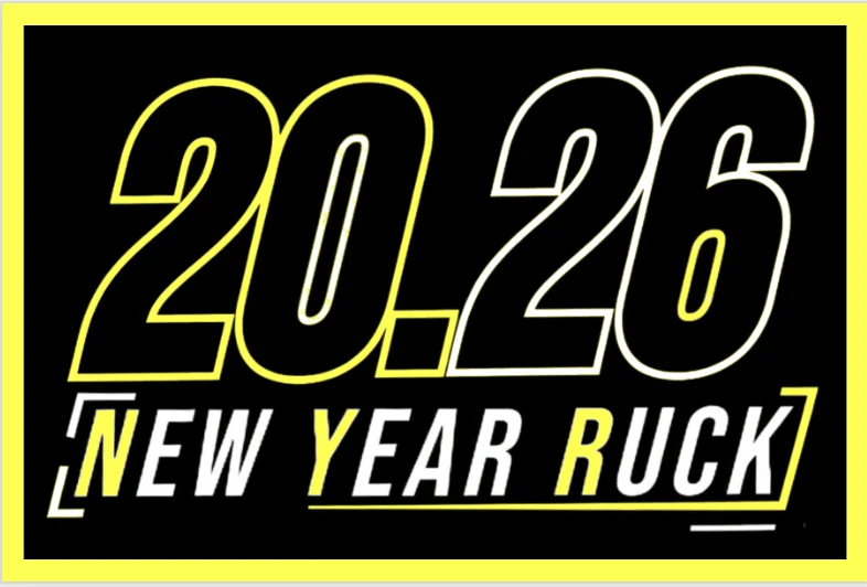New Year Ruck January 2026 Rucking Challenge patch