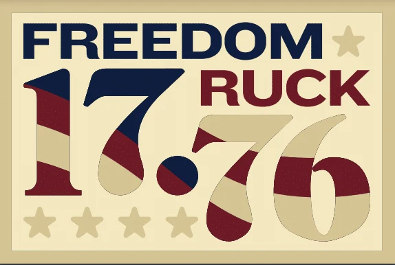 Freedom Ruck July 2023 Rucking Challenge patch