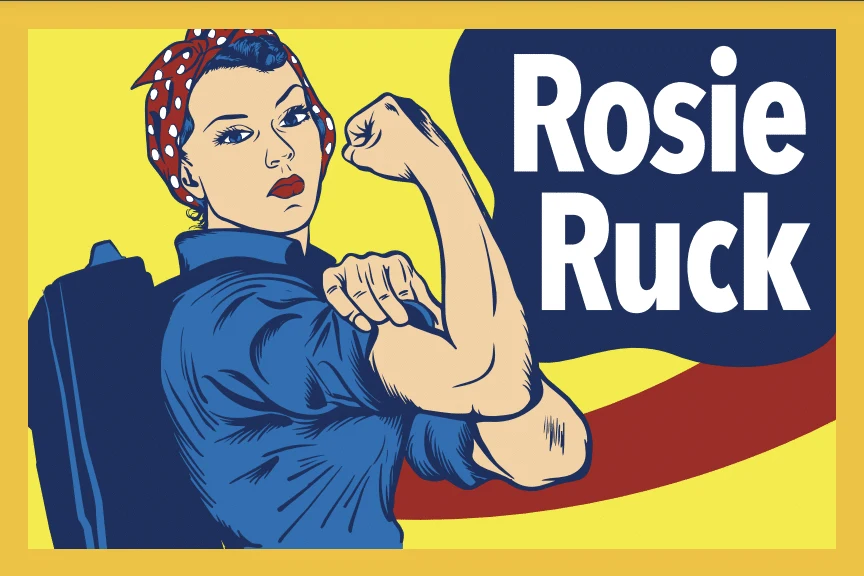 Rosie Ruck March 2023 Rucking Challenge patch