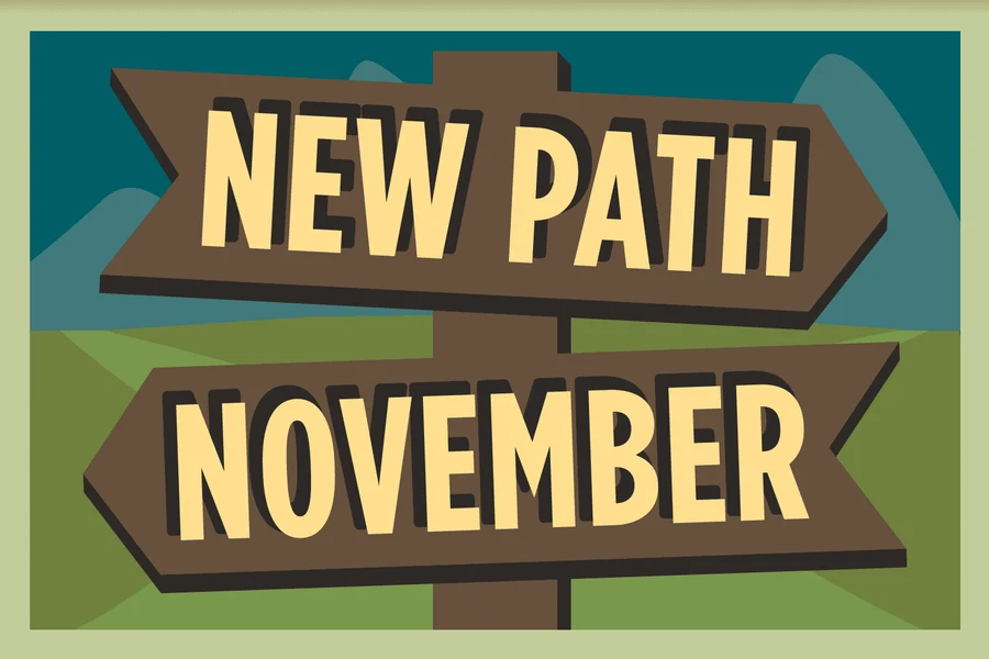 New Path November 2022 Rucking Challenge patch