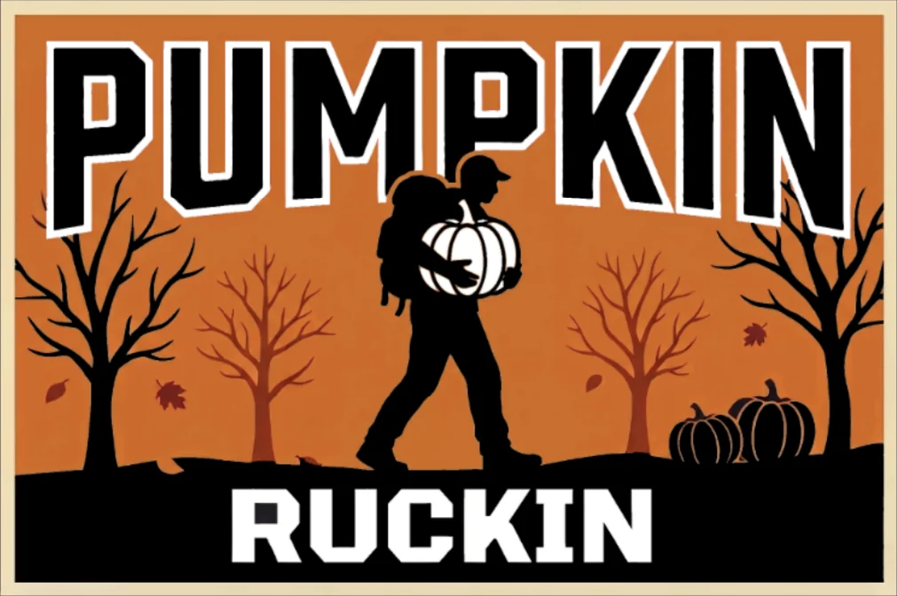 Pumpkin Ruckin October 2026 Rucking Challenge patch